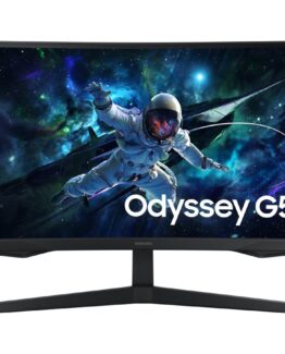 Samsung Odyssey G5 Curved 27" QHD 165 Hz gamingskärm (välvd)