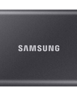 Samsung T7 MU-PC4T0T - SSD - krypterat - 4 TB - extern (portabel) - USB 3.2 Gen 2 (USB-C kontakt) - 256 bitars AES - grå