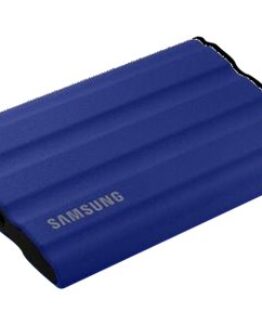 Samsung T7 Shield 1TB SSD med Gummiskydd - Blå - MU-PE1T0R/EU