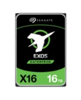 Seagate Exos X18 ST16000NM000J - Hårddisk - 16 TB - intern - SATA 6Gb/s - 7200 rpm - buffert: 256 MB