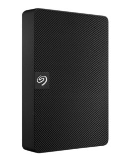 Seagate Expansion STKM4000400 - Hårddisk - 4 TB - extern (bärbar) - USB 3.0 - sort - med Seagate Rescue Data Recovery