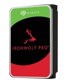 Seagate IronWolf Pro ST8000NT001 - Hårddisk - 8 TB - intern - 3,5" - 7200 rpm - med 3 års Seagate Rescue Data Recovery