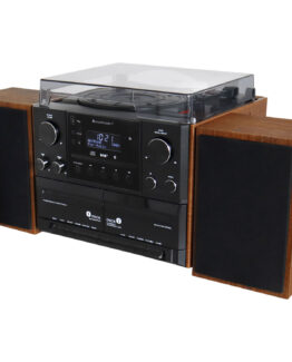 Soundmaster Stereo music centre MCD5600 with DAB+/FM radio, CD/MP3, turntable, double cassette, USB, Bluetooth