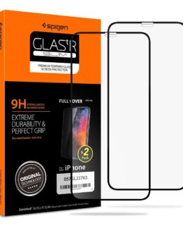 Spigen Härdat Glas Fc 2-Pack iPhone 11 Pro Svart