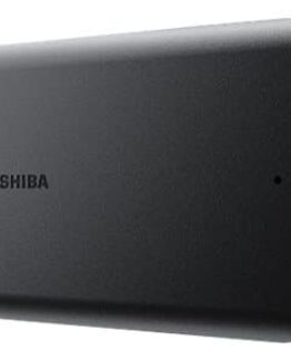 Toshiba Canvio Basics - Hårddisk - 4 TB - extern (bärbar) - 2,5" - USB 3.2 Gen 1 / USB 2.0 - matt svart