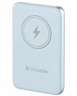 Verbatim Magnetisk Trådlös Powerbank 5000mAh 15W - Blå