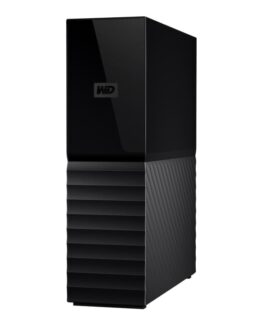 WD My Book WDBBGB0120HBK - Hårddisk - krypterad - 12 TB - extern (stationär) - USB 3.0 - 256-bitars AES - sort