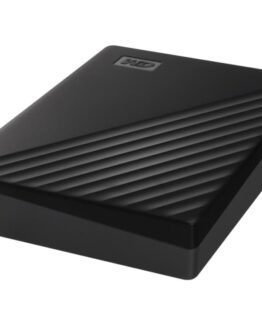 WD My Passport WDBR9S0060BBK - Hårddisk - krypterad - 6 TB - extern (bärbar) - USB 3.2 Gen 1 - 256-bitars AES - svart