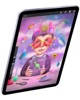 Apple 10.9-inch iPad Air Wi-Fi - 5:e generation - surfplatta - 64 GB - 10.9" IPS (2360 x 1640) - lila