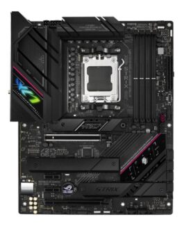 Asus Rog Strix B650e-F Gaming Wifi - Moderkort - Atx - Socket Am5 - Amd B650 Chipuppsättning - Usb-C 3.2 Gen 2X2, Usb-C 3.2 Gen2, Usb 3.2 Gen 2, Usb