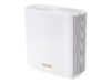 Asus Zenwifi Ax (Xt8) - - Wifi-System - (2 Routrar) - Upp Till 5500 Kvadratfot - Mesh - 1Gbe, 2.5Gbe - Wi-Fi 6 - Trippelband