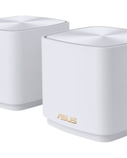 Asus Zenwifi Xd5 - Wifi-System - (2 Routrar) - Upp Till 3500 Kvadratfot - Mesh 1Gbe - Wi-Fi 6 - Dubbelband