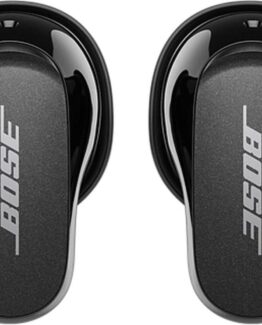 Bose QuietComfort Earbuds II - äkta trådlösa hörlurar med mikrofon - in-ear - Bluetooth - aktiv brusreducering - trippelsvart (870730-0010)