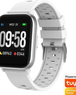 Denver Smartwatch - Lätt att returnera knapp - Stegräknare - Ring/SMS - TUYA app - Sömnaktivitet - Puls, Blodtrycksmätare, Sportläge - IP68 - SW164 -