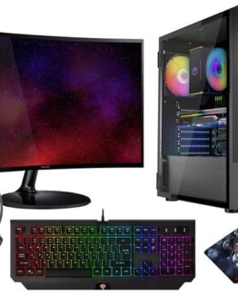 Gaming Kit VIST - Ryzen 5 5600G - 32Go RAM - 1To SSD - 24" LCD - Windows 11 Pro