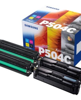 Hp Clt-P504c - 4-Pack - Svart, Gul, Cyan, Magenta - Original - Tonerkassett (Su400a) - För Samsung Clp-415, Clx-4195 Multixpress Sl-C1453, C1454 Xp