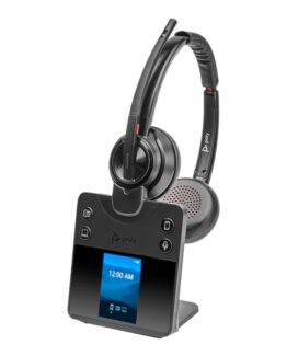 Poly Savi 8420 Office - Savi 8400 Series - Headset - På Örat - Dect / Bluetooth - Trådlös - Aktiv Brusradering - Svart