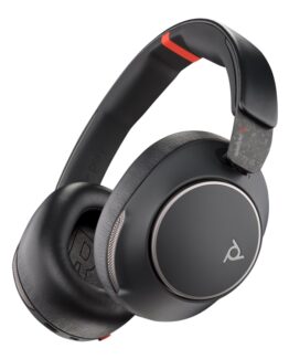 Poly Voyager Surround 85 - Voyager Surround 80 Series - Headset - Fullstorlek - Bluetooth - Trådlös - Aktiv Brusradering - Usb-C Via Bluetooth-Adapte