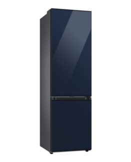 Samsung Bespoke Rb38a7b6d41 - Kylskåp/Frys - Bottenfrysskåp - Bredd: 59.5 Cm - Djup: 65.8 Cm - Höjd: 203 Cm - 390 Liter - Klass D - Glam Navy