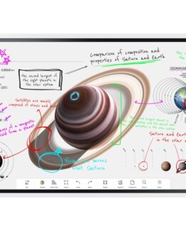 Samsung Flip Pro Wm65b - 65" Diagonal Klass (64.5" Visbar) - Wmb Series Led-Bakgrundsbelyst Lcd-Skärm - Utbildning/Företag - Med Pekskärm (Multitouch
