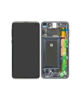 Samsung Galaxy S10e-skärm med LCD-skärm - Svart