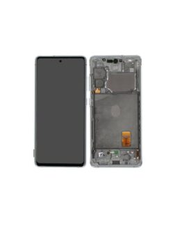 Samsung Galaxy S20 FE-skärm med LCD-skärm - Vit