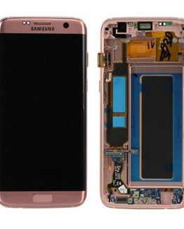 Samsung Galaxy S7 Edge Komplett LCD - roséguld