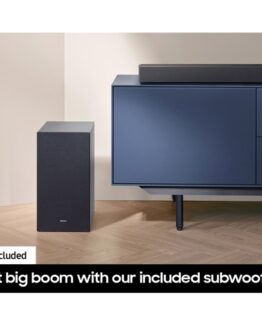 Samsung Hw-C450 - C-Series - Soundbar - 2.1-Kanals - Trådlös - Bluetooth - 300 Watt (Total) - Svart