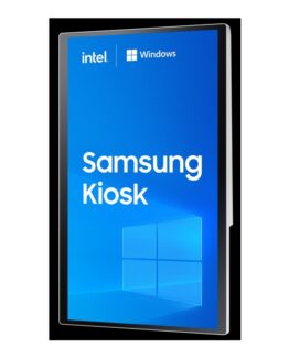 Samsung Km24c-C - Kiosk 1 X Celeron Upp Till - Flash 256 Gb - Win 10 Iot Enterprise - Skärm: Led 24" 1920 X 1080 (Full Hd) @ 75 Hz Pekskärm