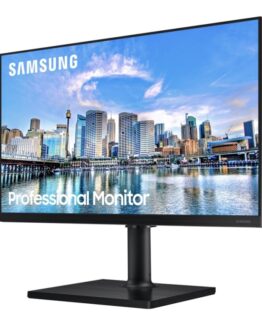 Samsung T45f Series Monitor F24t452fqr - 24' - 61Cm - (1920X1080) - 16:9 - 5Ms - Ips - 2Xhdmi + Displayport - Vesa - Pivot - Full Hd - Black