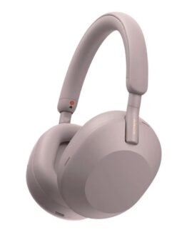 Sony Wh-1000Xm5 - Hörlurar Med Mikrofon - Fullstorlek - Bluetooth - Trådlös, Kabelansluten - Aktiv Brusradering - 3,5 Mm Kontakt - Ljudisolerande - S