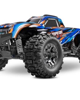 Traxxas Stämplad 4x4 VXL RTR TQI TSM HD Orange