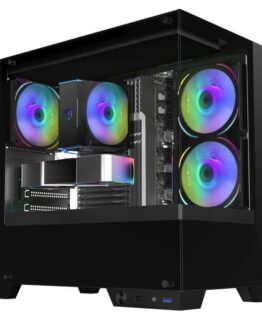 VIST LOOK Gaming PC Ryzen 7 5700G - 32 GB RAM - AMD Radeon RX VEGA 8 - 1 TB SSD - Windows 11 Pro