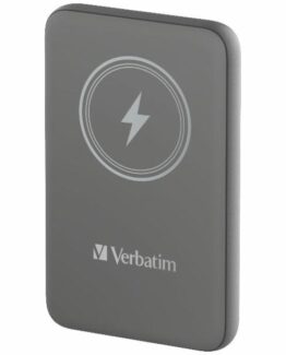 Verbatim Magnetisk Trådlös Powerbank 5000mAh 15W - Grå