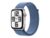 Apple Watch Se (Gps) – 2A Generation – 44 Mm – Silveraluminium – Smart Klocka Med Sportögla – Vävd Nylon – Winter Blue – Handledsstorlek: 145-220 Mm