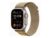 Apple Watch Ultra 2 – 49 Mm – Naturlig Titan – Smart Klocka Med Alpine Loop – Textil – Brun – Bandstorlek: M – 64 Gb – Lte, Wi-Fi 4, Uwb, Bluetooth –