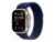 Apple Watch Ultra 2 – 49 Mm – Naturlig Titan – Smart Klocka Med Trail Loop – Nylonväv – Blå – Bandstorlek: S/M – 64 Gb – Lte, Wi-Fi 4, Uwb, Bluetooth