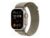 Apple Watch Ultra 2 – 49 Mm – Titan – Smart Klocka Med Alpine Loop – Textil – Oliv – Bandstorlek: L – 64 Gb – Lte, Wi-Fi, Bluetooth, Uwb – 4G – 61.4