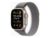 Apple Watch Ultra 2 – 49 Mm – Titan – Smart Klocka Med Trail Loop – Nylonväv – Grön/Grå – Bandstorlek: M/L – 64 Gb – Lte, Wi-Fi, Bluetooth, Uwb – 4G