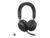 Jabra Evolve2 75 – Headset – på örat – Bluetooth – trådlös – aktiv brusradering – USB-C – ljudisolerande – svart – med laddningsställ – Certifierad f