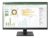 LG 27BN65YP-B 27″ 1920 x 1080 (Full HD) DVI HDMI DisplayPort 75Hz Pivot Skærm