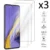 Samsung Galaxy A51 Set 3 PCs screen Protector tempered glass anti-scratch ultra slim easy to install