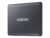 Samsung T7 Mu-Pc2t0t – Ssd – Krypterat – 2 Tb – Extern (Portabel) – Usb 3.2 Gen 2 (Usb-C Kontakt) – 256 Bitars Aes – Titan Gray