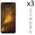 Xiaomi Pocophone F1 Set 3 PCs screen Protector tempered glass anti-scratch ultra slim easy to install