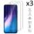 Xiaomi Redmi Note 8 Set 3 pieces tempered glass screen Protector anti-scratch ultra thin easy to install